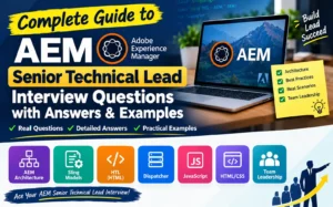 AEM Technical Lead Interview Guide